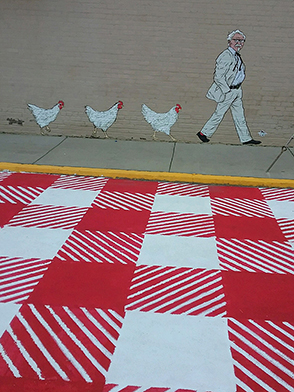 Colonel Sanders Mural